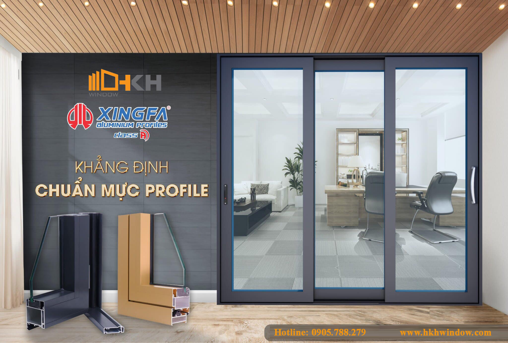 Cửa nhôm xingfa class A tại Đà Nẵng