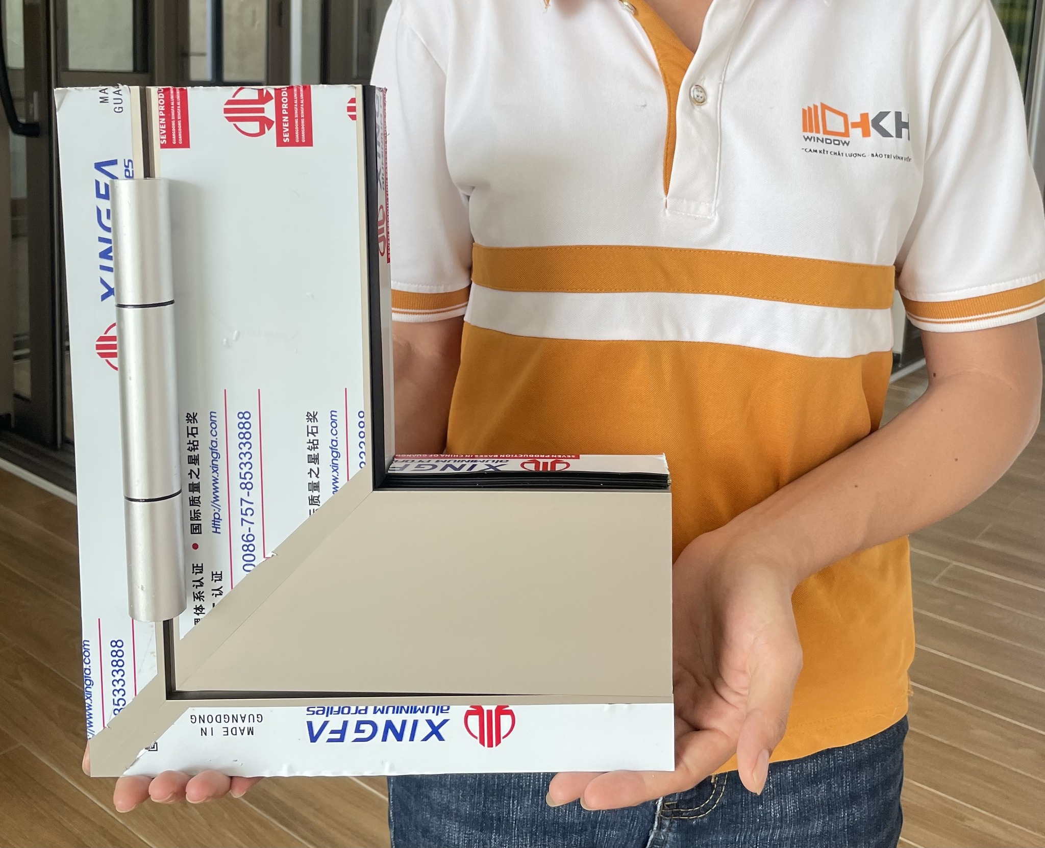 cửa nhôm xingfa hệ 55 anodized -ed tại đà nẵng