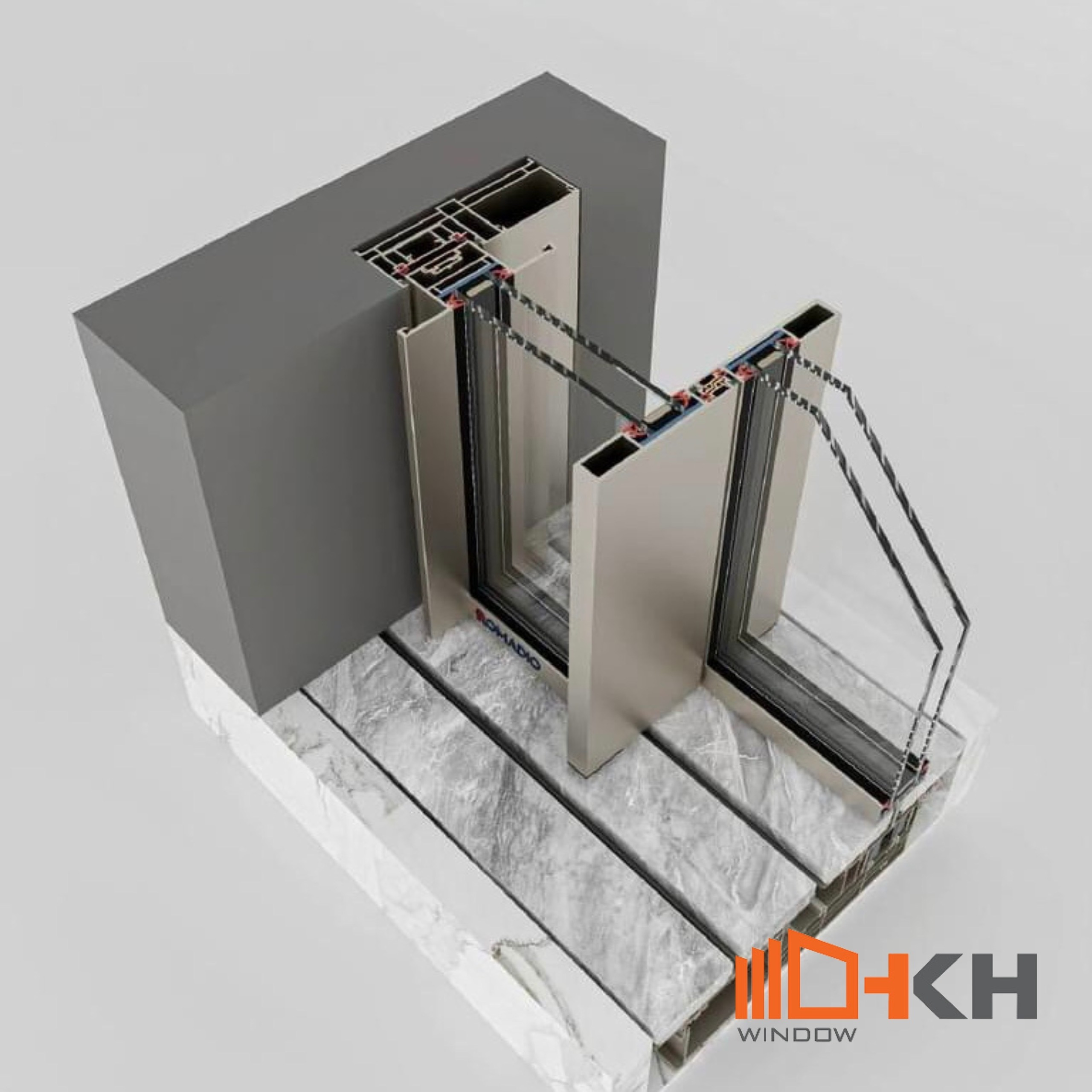 Thanh chống bão giải pháp cửa nhôm chống bão hiệu quả