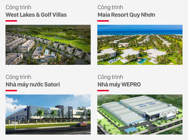 Công trình tiêu biểu của nhôm NAMSUNG